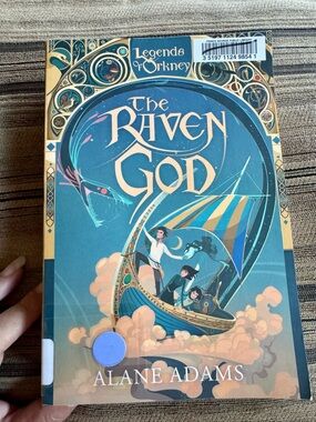 The Raven God - Blue Cover Kids Fantasy Book